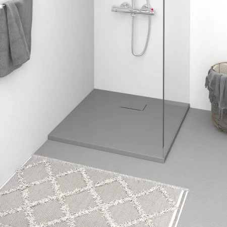 Plato de ducha SMC gris 80x80 cm de vidaXL, Platos de ducha - Ref: Foro24-148930, Precio: 157,98 €, Descuento: %