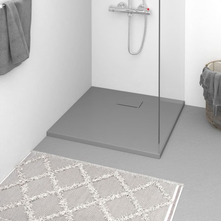 SMC graue Duschwanne 80x80 cm von vidaXL, Duschwannen - Ref: Foro24-148930, Preis: 160,88 €, Rabatt: %