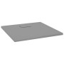 SMC graue Duschwanne 80x80 cm von vidaXL, Duschwannen - Ref: Foro24-148930, Preis: 160,88 €, Rabatt: %