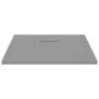Plato de ducha SMC gris 80x80 cm de vidaXL, Platos de ducha - Ref: Foro24-148930, Precio: 157,98 €, Descuento: %