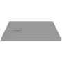 Plato de ducha SMC gris 80x80 cm de vidaXL, Platos de ducha - Ref: Foro24-148930, Precio: 157,98 €, Descuento: %