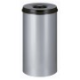 V-Part Papelera autoextinguible plateado y negro 50 L von , Mülltonnen und Mülltonnen - Ref: Foro24-445357, Preis: 71,49 €, R...