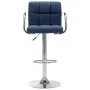 Taburete de barra de cocina de tela azul von , Küchenhocker - Ref: Foro24-283413, Preis: 83,22 €, Rabatt: %