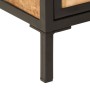 Conjunto de muebles de baño 2 pzas madera maciza mango y hierro by , Bathroom furniture - Ref: Foro24-3217114, Price: 201,54 ...
