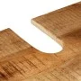 Conjunto de muebles de baño 2 pzas madera maciza mango y hierro by , Bathroom furniture - Ref: Foro24-3217109, Price: 215,53 ...
