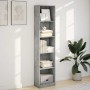 Estantería de madera de ingeniería gris hormigón 40x24x176 cm by , Bookcases and shelves - Ref: Foro24-857795, Price: 48,65 €...