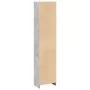 Estantería de madera de ingeniería gris hormigón 40x24x176 cm de , Librerías y estanterías - Ref: Foro24-857795, Precio: 48,7...