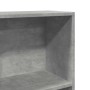 Estantería de madera de ingeniería gris hormigón 40x24x176 cm by , Bookcases and shelves - Ref: Foro24-857795, Price: 48,65 €...