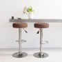 Taburetes de cocina 2 unidades tela marrón von , Küchenhocker - Ref: Foro24-332974, Preis: 108,77 €, Rabatt: %
