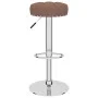 Taburetes de cocina 2 unidades tela marrón by , Kitchen stools - Ref: Foro24-332974, Price: 106,77 €, Discount: %
