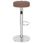 Taburetes de cocina 2 unidades tela marrón by , Kitchen stools - Ref: Foro24-332974, Price: 106,77 €, Discount: %