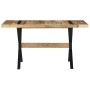 Mesa de comedor madera de mango rugosa 140x70x76 cm von , Küchen- und Esstische - Ref: Foro24-321606, Preis: 231,11 €, Rabatt: %