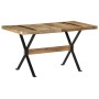 Mesa de comedor madera de mango rugosa 140x70x76 cm von , Küchen- und Esstische - Ref: Foro24-321606, Preis: 231,11 €, Rabatt: %