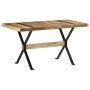 Mesa de comedor madera de mango rugosa 140x70x76 cm von , Küchen- und Esstische - Ref: Foro24-321606, Preis: 231,11 €, Rabatt: %