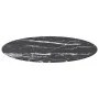 Tablero de mesa diseño mármol vidrio templado negro Ø80x1 cm von , Tischplatten - Ref: Foro24-322266, Preis: 65,88 €, Rabatt: %
