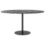 Tablero de mesa diseño mármol vidrio templado negro Ø80x1 cm by , Table tops - Ref: Foro24-322266, Price: 68,12 €, Discount: %