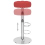 Taburetes de cocina 2 unidades tela rojo tinto de , Taburetes de cocina - Ref: Foro24-332979, Precio: 98,22 €, Descuento: %