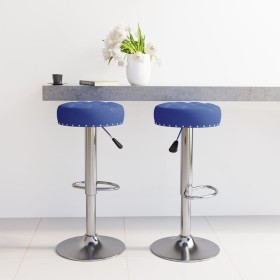 Taburetes de cocina 2 unidades tela azul von , Küchenhocker - Ref: Foro24-332975, Preis: 108,77 €, Rabatt: %