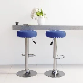 Taburetes de cocina 2 unidades tela azul von , Küchenhocker - Ref: Foro24-332975, Preis: 106,77 €, Rabatt: %