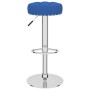 Taburetes de cocina 2 unidades tela azul de , Taburetes de cocina - Ref: Foro24-332975, Precio: 108,67 €, Descuento: %