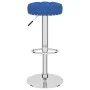 Taburetes de cocina 2 unidades tela azul de , Taburetes de cocina - Ref: Foro24-332975, Precio: 106,77 €, Descuento: %