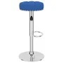 Taburetes de cocina 2 unidades tela azul de , Taburetes de cocina - Ref: Foro24-332975, Precio: 106,77 €, Descuento: %