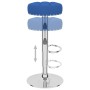 Taburetes de cocina 2 unidades tela azul de , Taburetes de cocina - Ref: Foro24-332975, Precio: 108,67 €, Descuento: %