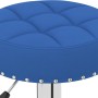 Taburetes de cocina 2 unidades tela azul de , Taburetes de cocina - Ref: Foro24-332975, Precio: 108,67 €, Descuento: %
