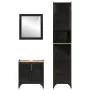 Conjunto de muebles de baño 3 pzas madera maciza mango y hierro von , Badezimmermöbel - Ref: Foro24-3217110, Preis: 416,42 €,...