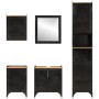 Conjunto de muebles de baño 5 pzas madera maciza mango y hierro von , Badezimmermöbel - Ref: Foro24-3217112, Preis: 653,02 €,...
