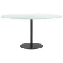 Tablero de mesa diseño mármol vidrio templado blanco Ø80x1 cm by , Table tops - Ref: Foro24-322250, Price: 65,88 €, Discount: %