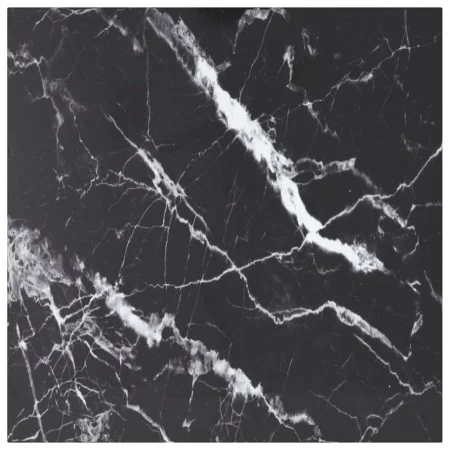 Tablero mesa diseño mármol vidrio templado negro 70x70 cm 6 mm de , Tableros para mesas - Ref: Foro24-322272, Precio: 46,55 €...