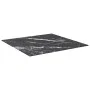 Tablero mesa diseño mármol vidrio templado negro 70x70 cm 6 mm de , Tableros para mesas - Ref: Foro24-322272, Precio: 46,55 €...