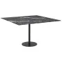 Tablero mesa diseño mármol vidrio templado negro 70x70 cm 6 mm de , Tableros para mesas - Ref: Foro24-322272, Precio: 46,55 €...