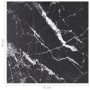 Tablero mesa diseño mármol vidrio templado negro 70x70 cm 6 mm by , Table tops - Ref: Foro24-322272, Price: 59,21 €, Discount: %