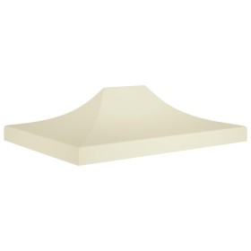 Cream celebration tent roof 4x3 m 270 g/m² by vidaXL, Covers for tents and gazebos - Ref: Foro24-315349, Price: 32,79 €, Disc...