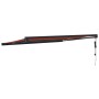 Toldo retráctil aluminio y tela naranja y marrón 4,5x3 m de , Toldos - Ref: Foro24-3154619, Precio: 578,86 €, Descuento: %
