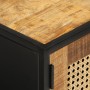 TV-Möbel unbehandeltes Mangoholz und Eisen 110x30x40 cm von , TV-Möbel - Ref: Foro24-353887, Preis: 201,40 €, Rabatt: %
