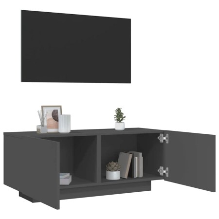 Sperrholz TV-Möbel grau 100x35x40 cm von , TV-Möbel - Ref: Foro24-804438, Preis: 86,49 €, Rabatt: %