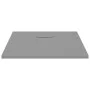 SMC gray shower tray 90x90 cm by vidaXL, Shower trays - Ref: Foro24-148933, Price: 167,34 €, Discount: %