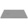 SMC gray shower tray 90x90 cm by vidaXL, Shower trays - Ref: Foro24-148933, Price: 167,34 €, Discount: %
