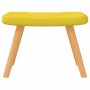 Schaukelstuhl mit Fußstütze senfgelber Stoff von , Schaukelstühle - Ref: Foro24-327629, Preis: 114,36 €, Rabatt: %