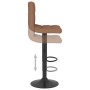 Brown fabric kitchen stool by , Kitchen stools - Ref: Foro24-334275, Price: 74,28 €, Discount: %