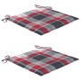 Garten-Esszimmerstühle mit Kissen 2 Stück massives Akazienholz von , Gartenstühle - Ref: Foro24-3060819, Preis: 251,29 €, Rab...