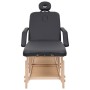3-Zonen-Massageliege Kunstleder schwarz von , Massageliegen - Ref: Foro24-110254, Preis: 311,95 €, Rabatt: %