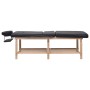 3-Zonen-Massageliege Kunstleder schwarz von , Massageliegen - Ref: Foro24-110254, Preis: 311,95 €, Rabatt: %