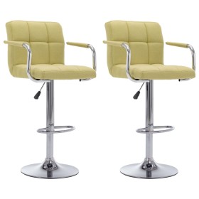 Küchenhocker 2 Einheiten grüner Stoff von , Küchenhocker - Ref: Foro24-283424, Preis: 128,85 €, Rabatt: %