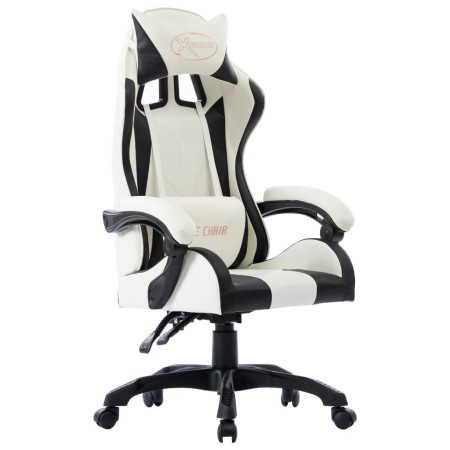 Gaming-Stuhl aus schwarzem Kunstleder von , Bürostühle - Ref: Foro24-287985, Preis: 160,30 €, Rabatt: %