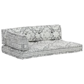Cushion for pallet sofa patchwork light gray fabric by , Cushions for chairs and sofas - Ref: Foro24-287725, Price: 166,00 €,...