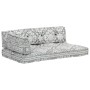 Kissen für Palettensofa Patchwork hellgrauer Stoff von , Kissen für Stühle und Sofas - Ref: Foro24-287725, Preis: 166,00 €, R...